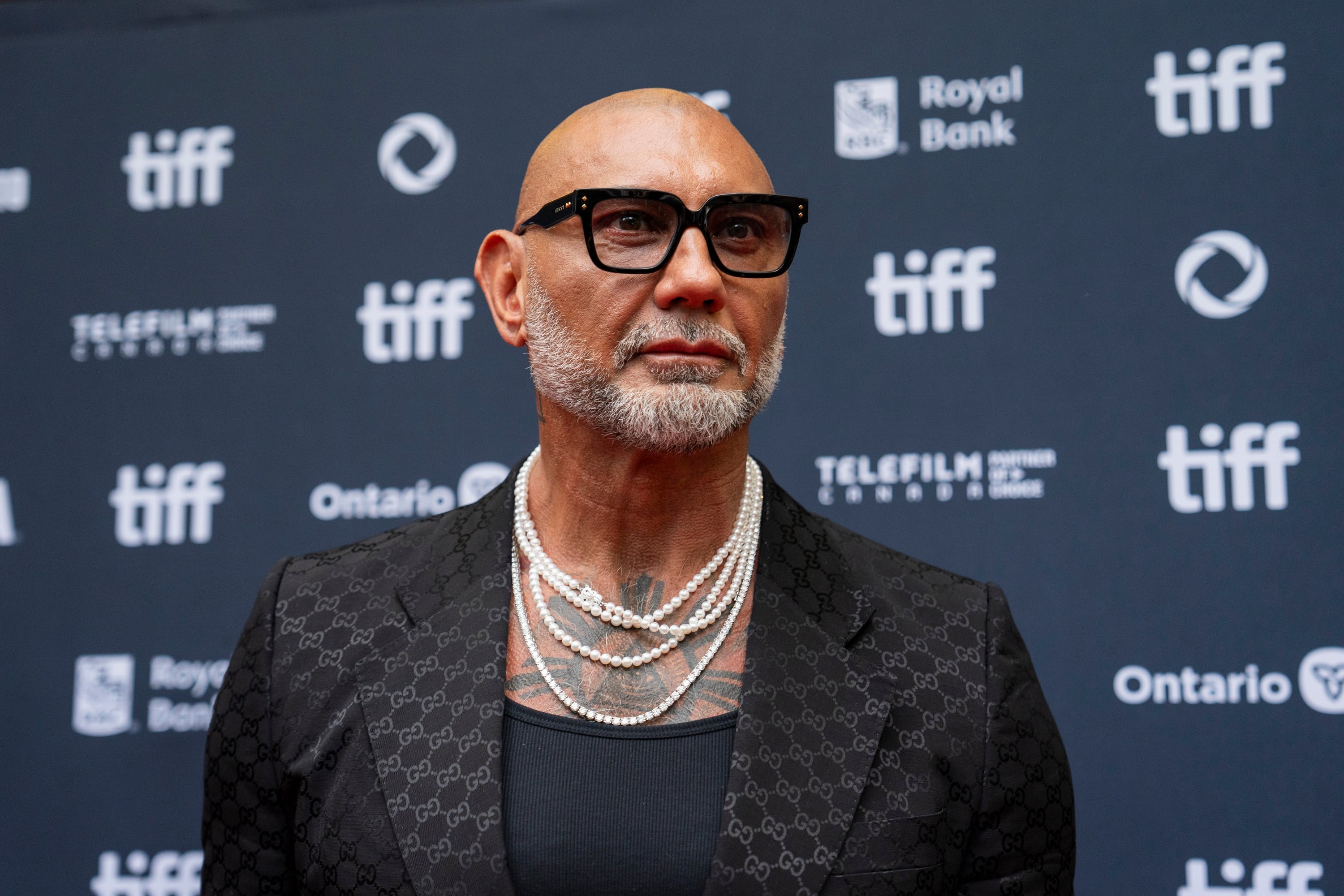 Dave Bautista en el Festival de Cine de Toronto.