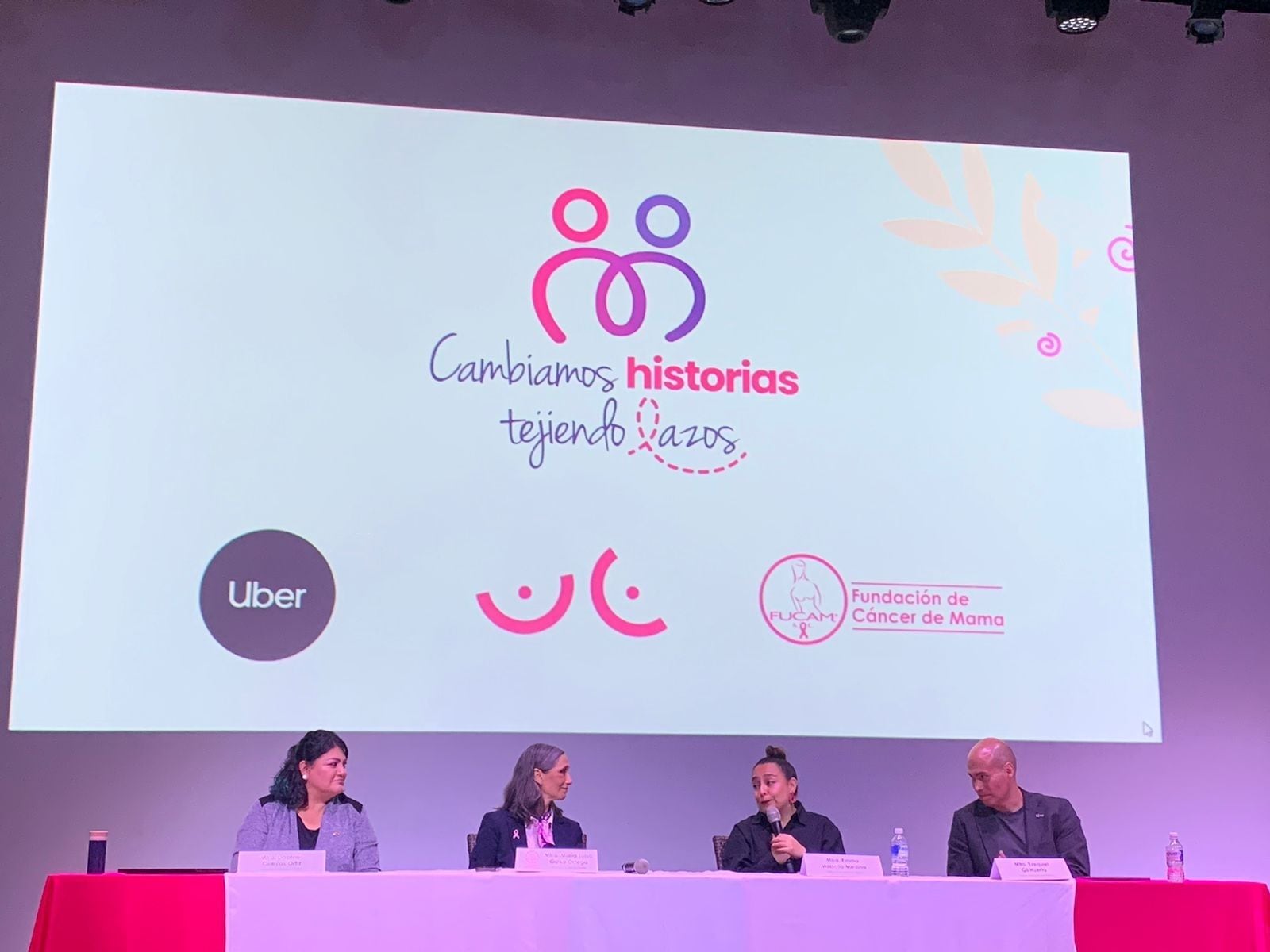 Uber y FUCAM anunciaron alianza por el Día Mundial Contra el Cáncer de Mama
