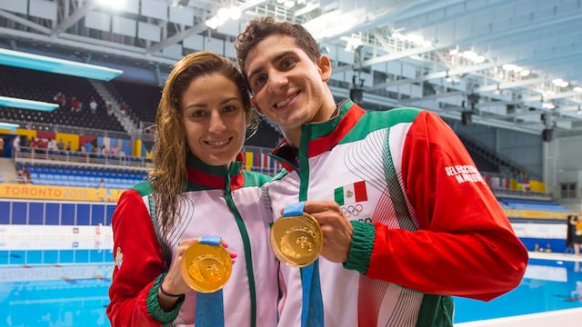 Paola Espinosa y Rommel Pacheco