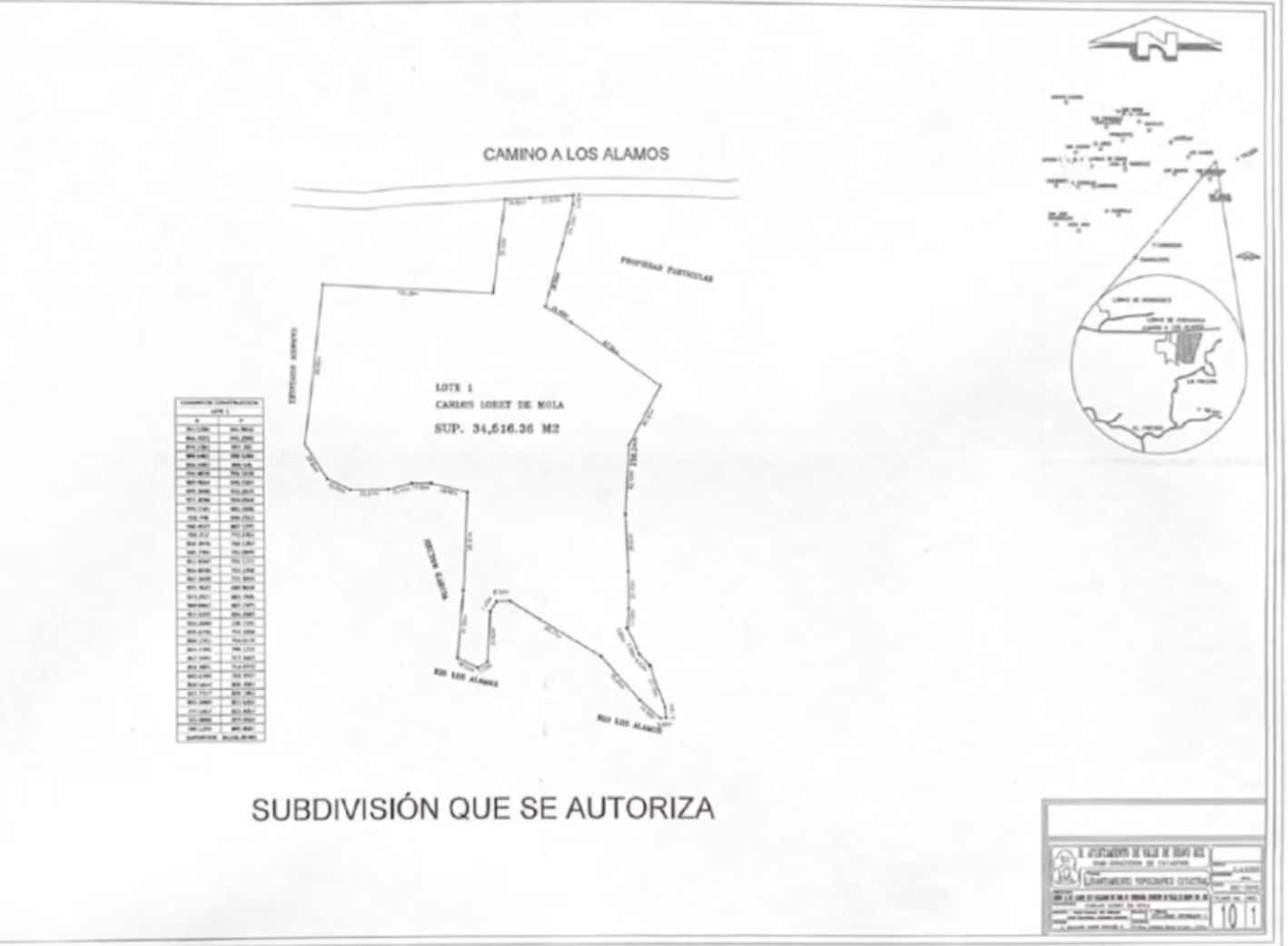 Croquis, casa Loret de Mola