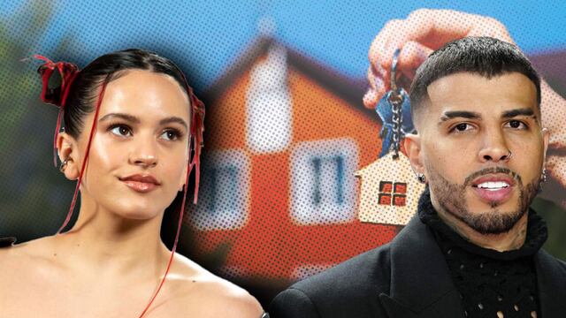 Rosalía iba a vivir en una carísima casa con Rauw Alejandro