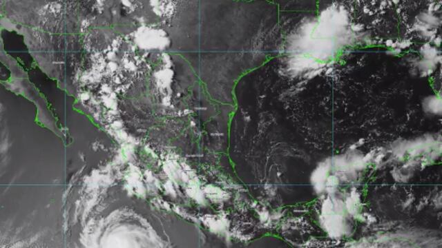Huracán Bonnie vía satélite
