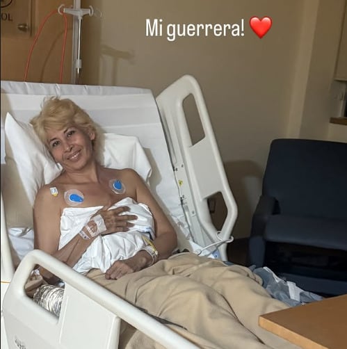 La Divaza pide donaciones para su mamá