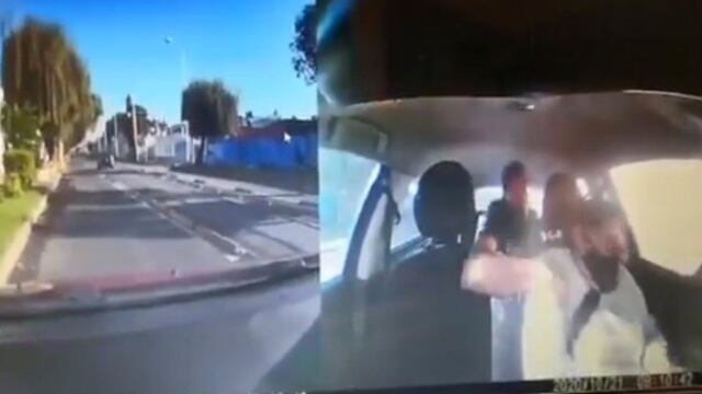 Golpes a mujer de DiDi