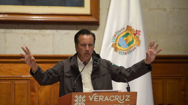 El gobernador veracruzano, Cuitláhuac García