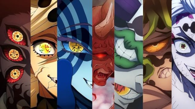 Luna superior de Demon Slayer