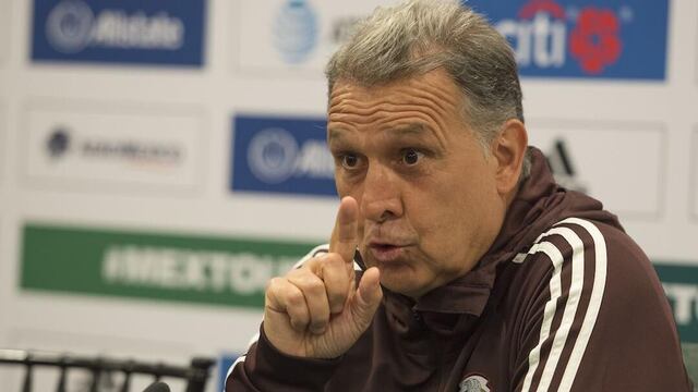 ‘Tata’ Martino e conferencia de prensa.
