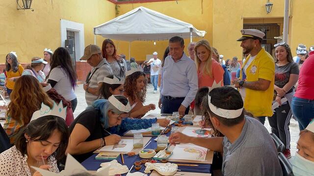 Giovani Gutiérrez acudió a distintas actividades culturales en Coyoacán