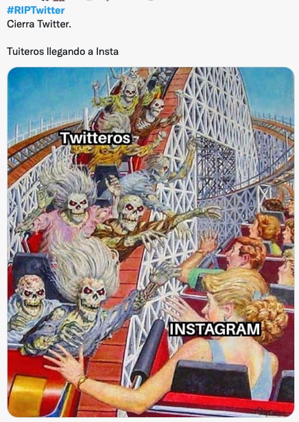 Memes sobre el supuesto cierre de Twitter por culpa de Elon Musk