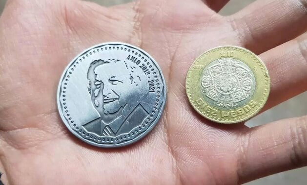 Moneda de AMLO