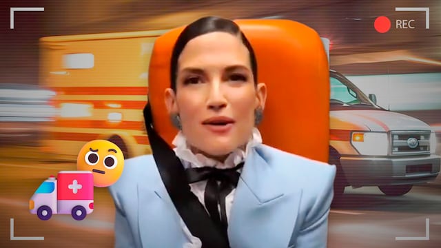 Natalia Jiménez se lleva críticas por usar ambulancia para abrirse paso en la CDMX.