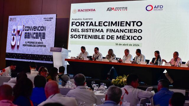 Primer día de actividades de la 87 Convención Bancaria