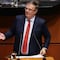 Marcelo Ebrard destaca en el Senado el éxito de la estrategia económica de Sheinbaum