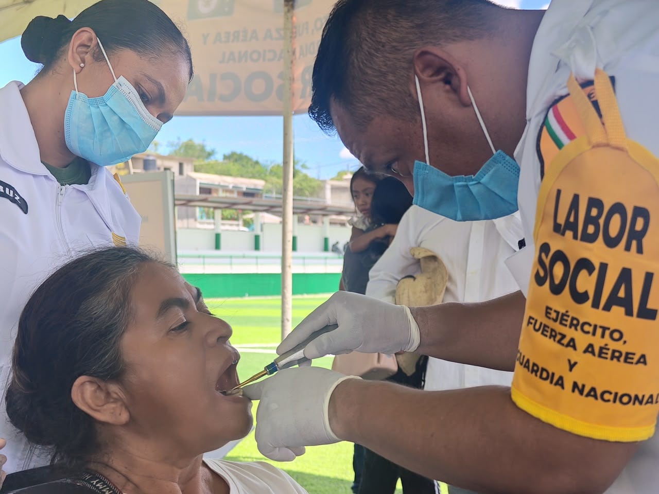 Gobierno de México lleva Tianguis del Bienestar y Sí al Desarme a Olinalá, Guerrero.