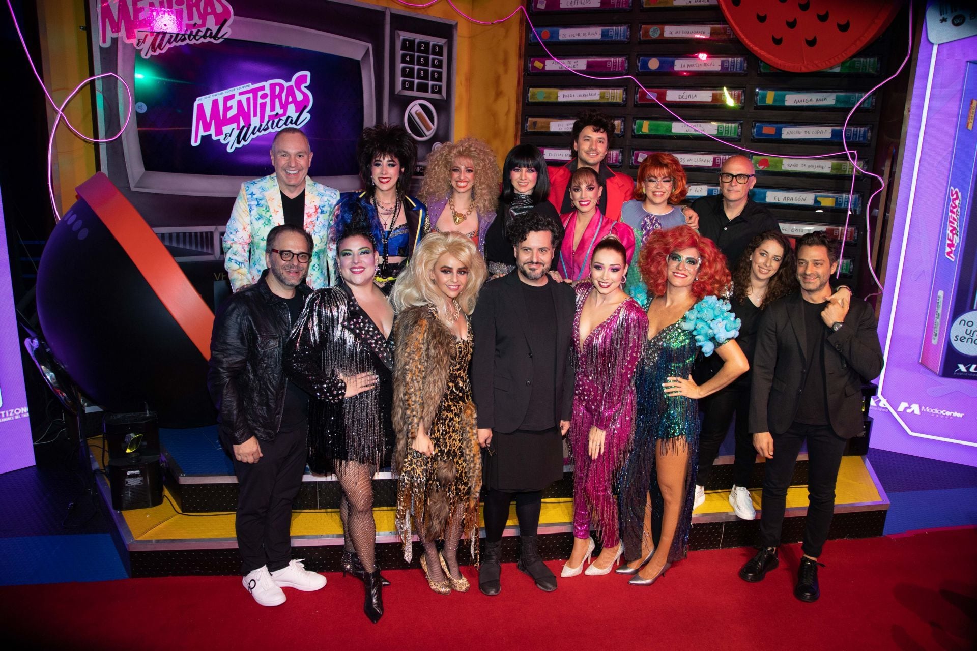 Elenco de Mentiras: el musical.