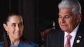 Claudia Sheinbaum recibió en Palacio Nacional a José Raúl Mulino, presidente de Panamá