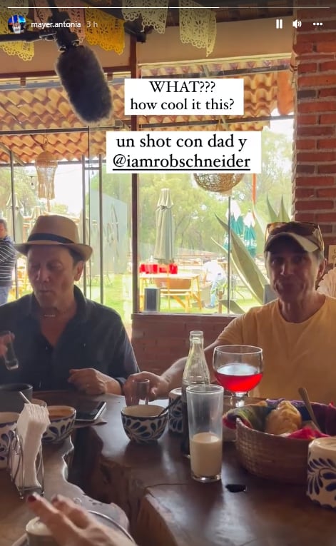 Rob Schneider y Sergio Mayer.