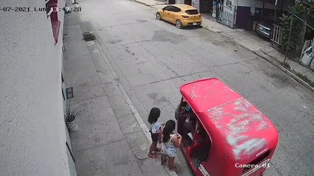 Menores de edad y sujeto detenido en Tabasco