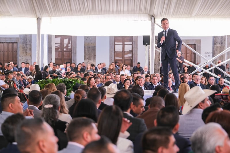 Pablo Lemus presenta su Primer Informe de Gobierno en Jalisco.