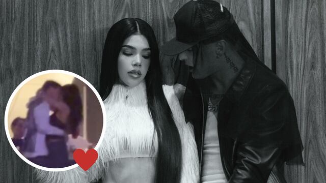 Kenia Os y Peso Pluma enamorados en concierto de Tito Double P.