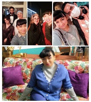 Maya Mazariegos y "La Casa de las Flores"