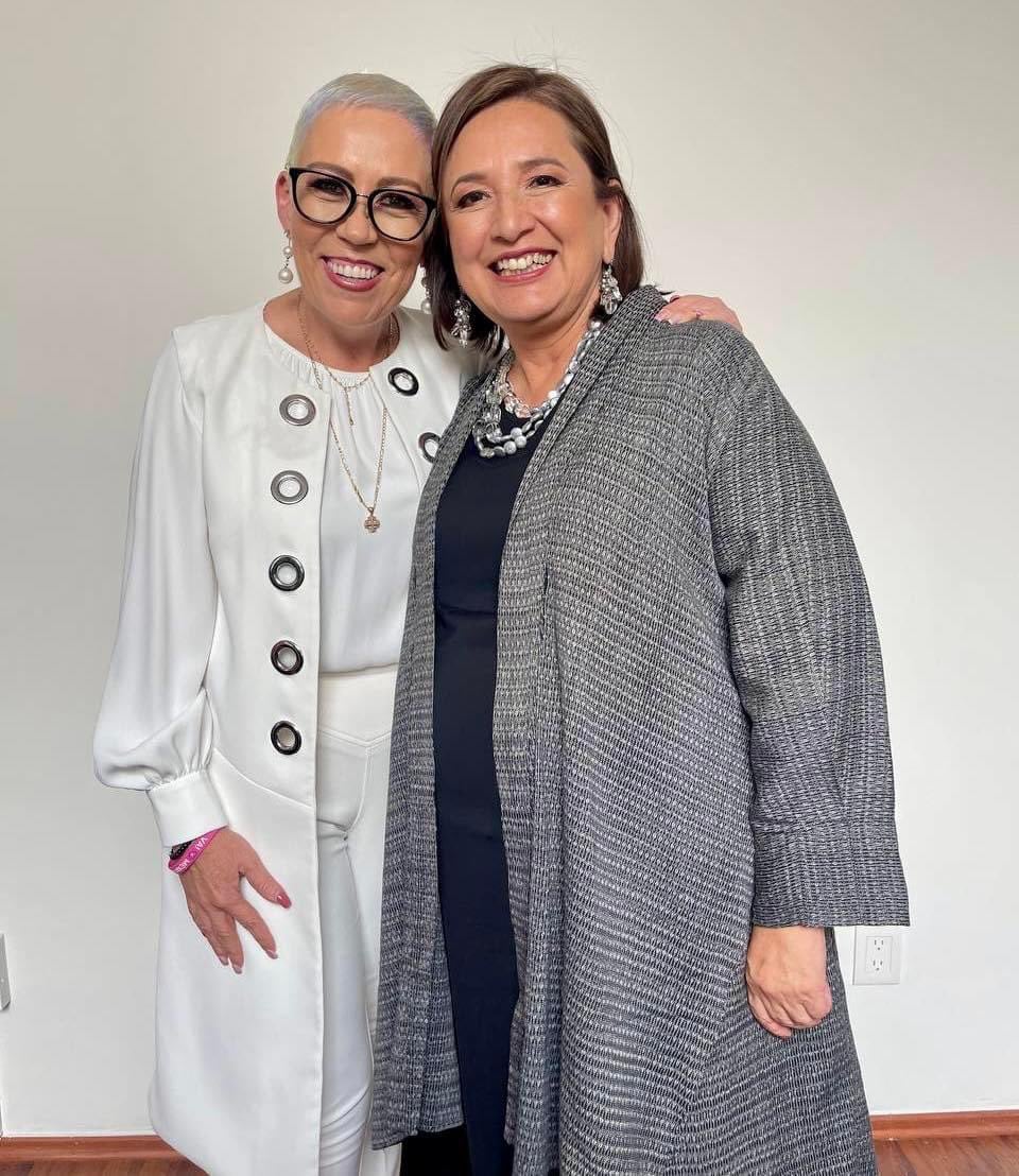 Alejandra Reynoso y Xóchitl Gálvez