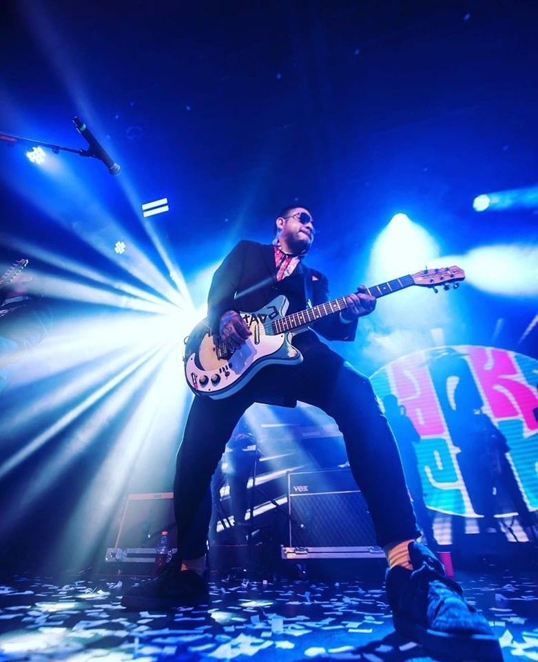 Danny Buster, fundador y guitarrista de Maskatesta.