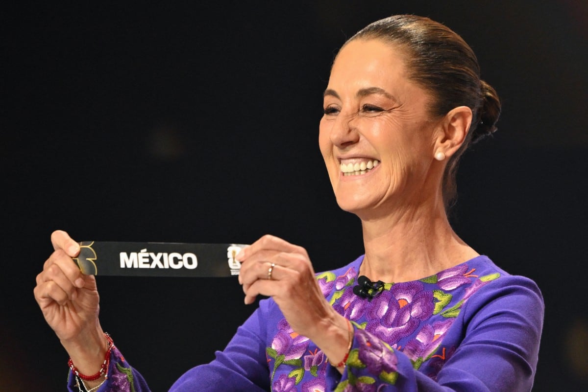 Sheinbaum destaca el Juego de Pelota en su mensaje en el sorteo del Mundial
