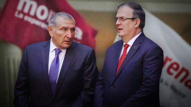 Adán Augusto López y Marcelo Ebrard