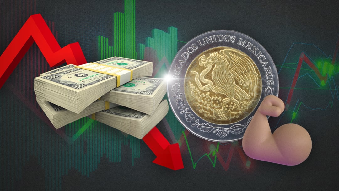 Dólar contra peso mexicano tras reforma al poder Judicial