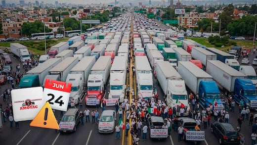 AMOTAC advierte bloqueos a nivel nacional para el 24 de junio