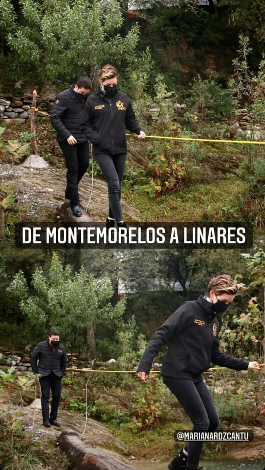 Mariana Rodríguez y Samuel García