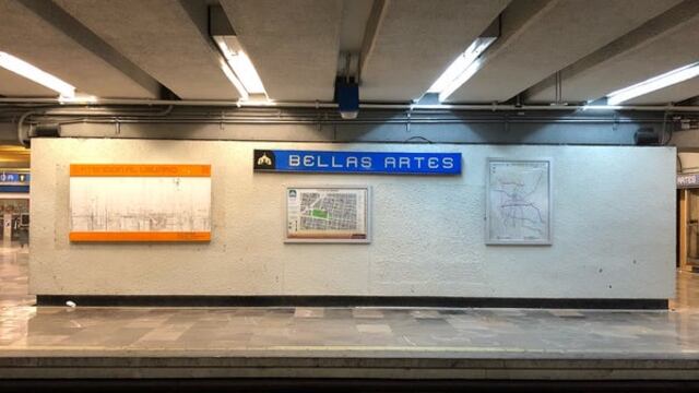 Muere persona en acceso a Metro Bellas Artes
