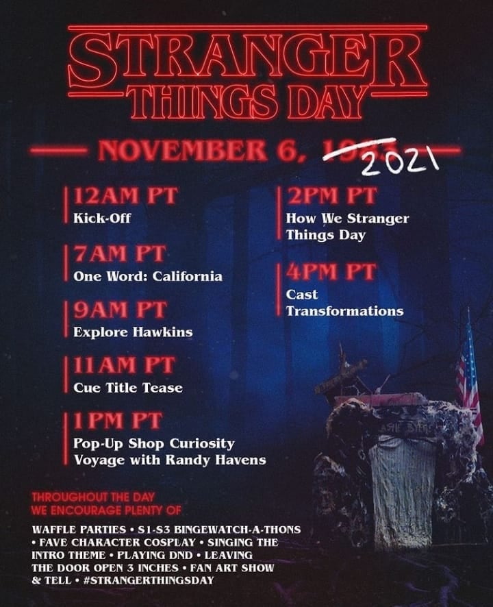 “Día Internacional de Stranger Things”