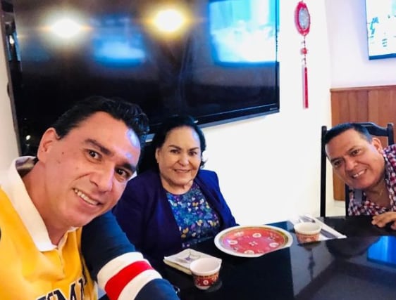 Jorge Nieto, Carmen Salinas y Gustavo Briones.