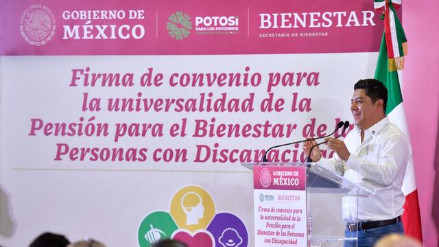 Inicia el registro de la Pensión para el Bienestar de las Personas con Discapacidad en San Luis Potosí