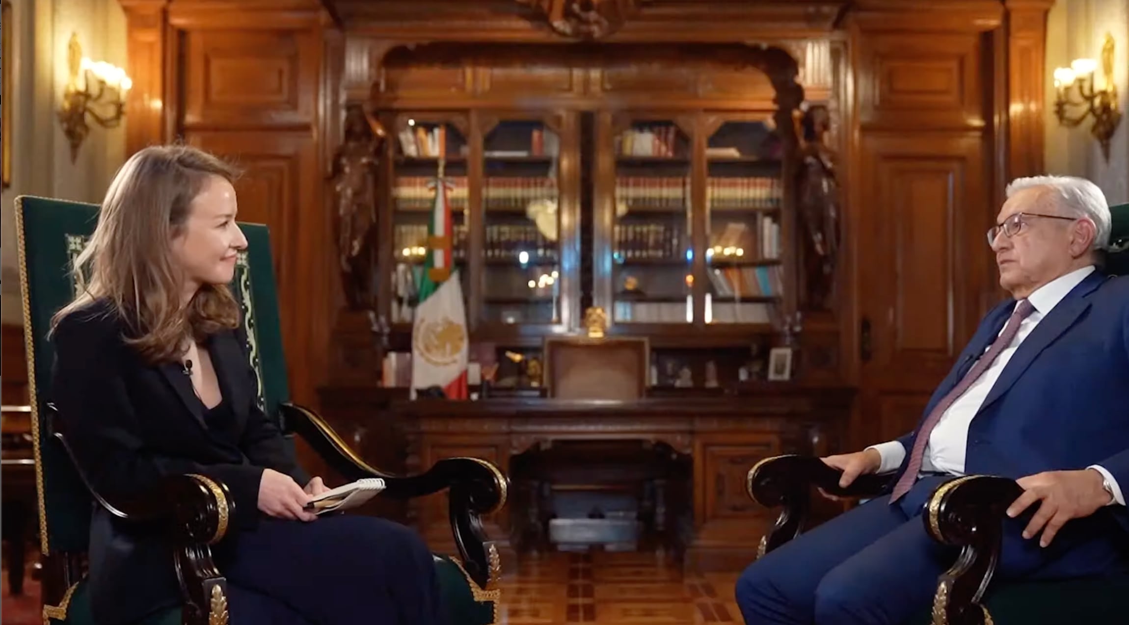 Entrevista AMLO con Inna Afinogenova en vivo: Qué dijo el presidente de México, los temas importantes