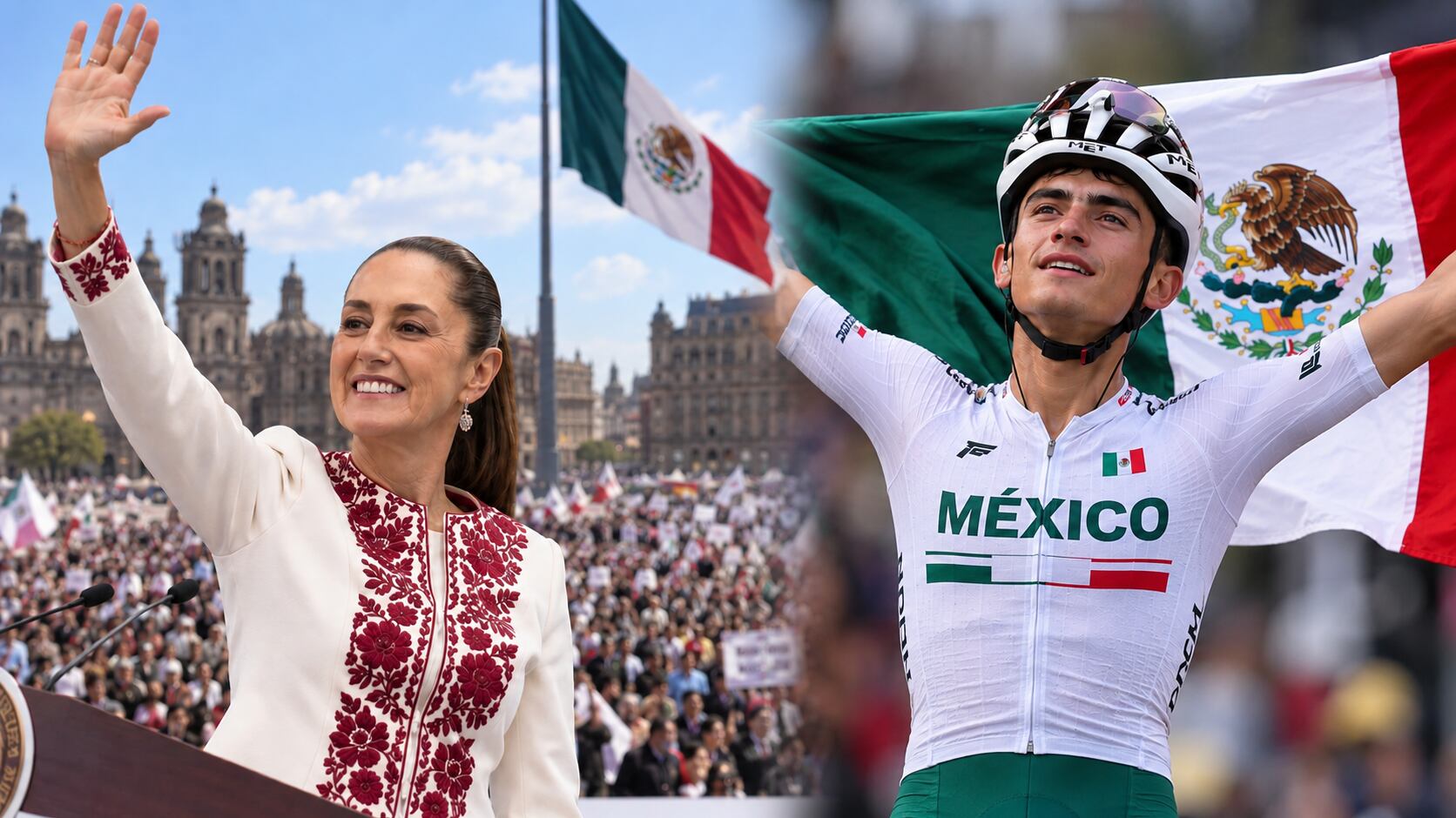 Domingo de México: Sheinbaum, récord en el Zócalo; Del Toro, por el arcoíris