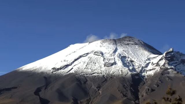 Volcán Popocatépetl el 27 de mayo