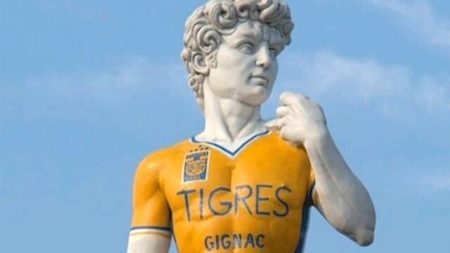 El David fue pintado de Tigre