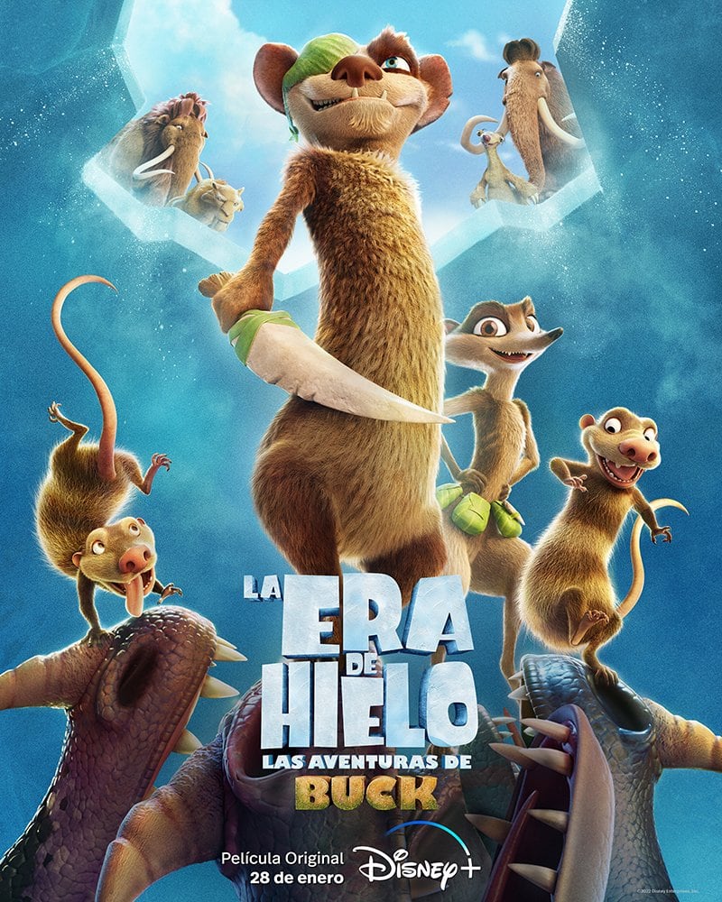 Póster de la película 'La era de hielo: Las aventuras de Buck'