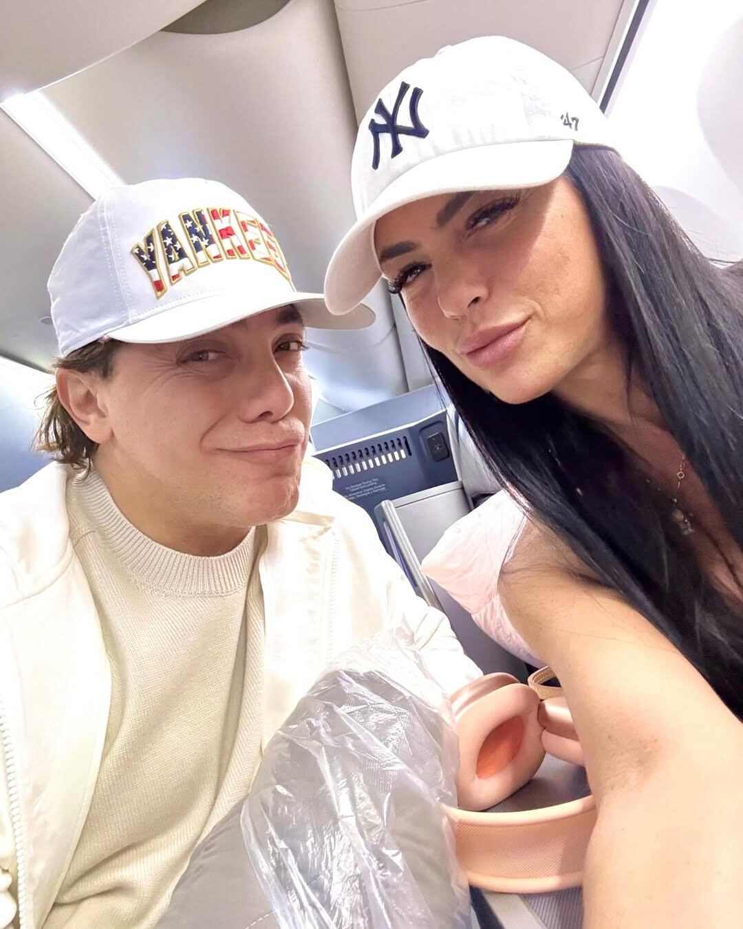 Cristian Castro y Mariela Sánchez.