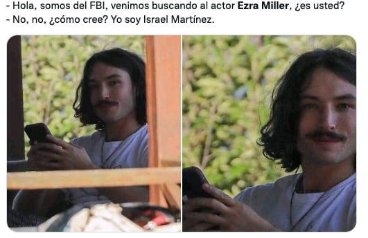 memes de Ezra Miller y su nuevo aspecto
