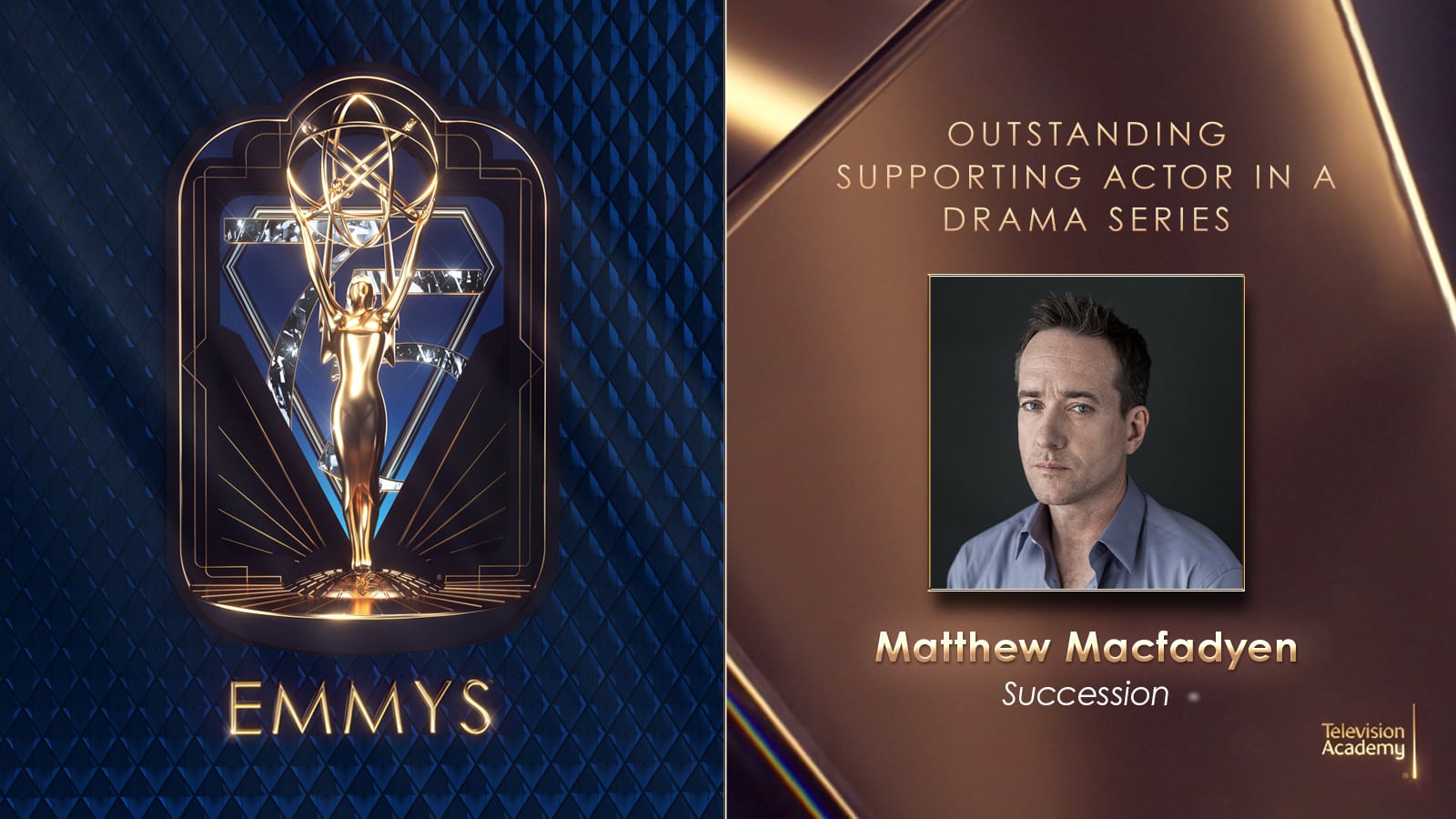 Matthew Macfadye, Mejor Actor de Reparto en una serie drama en los Premios Emmy 2024