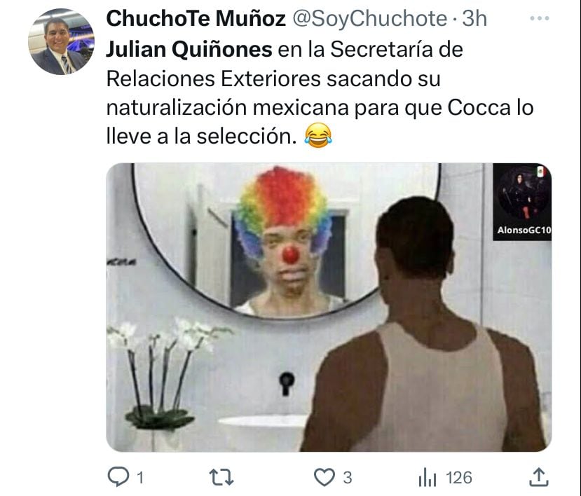 Los fans de la Selección Mexicana se burlaron de Julián Quiñones tras la salida de Diego Cocca.