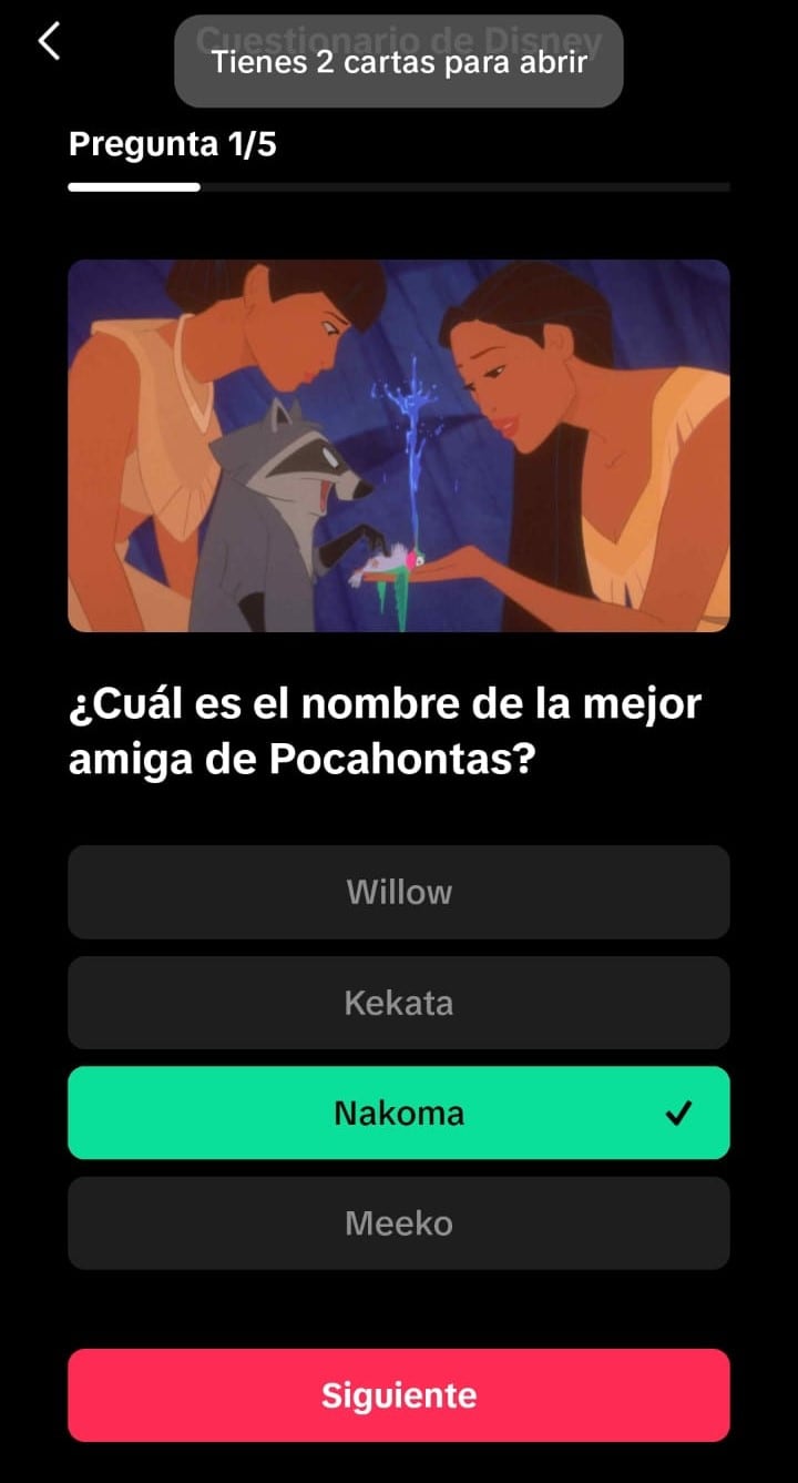 Respuestas correctas al cuestionario Disney 100 en TikTok