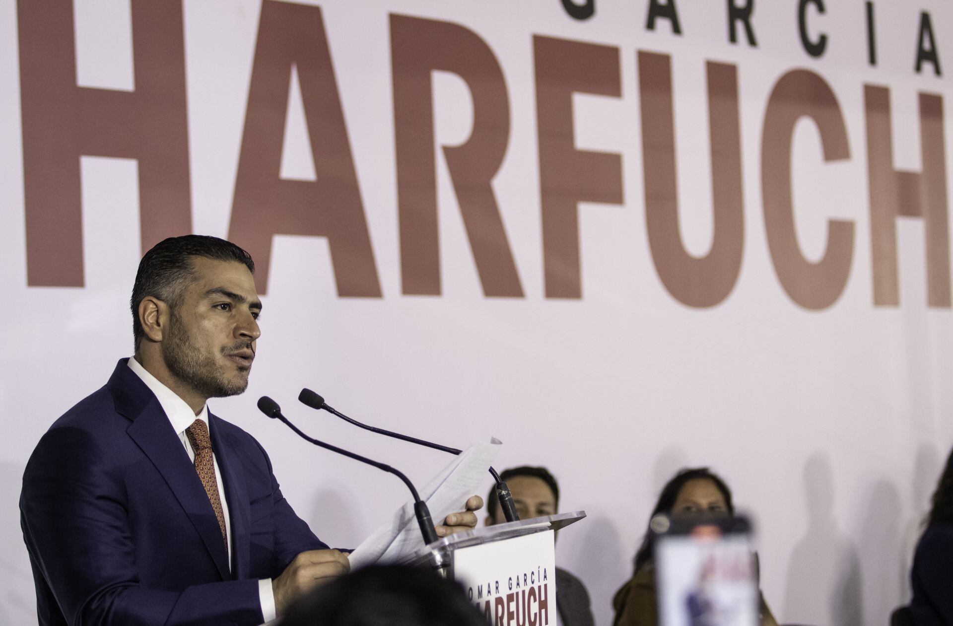 Omar García Harfuch, aspirante a la candidatura de Morena por la CDMX