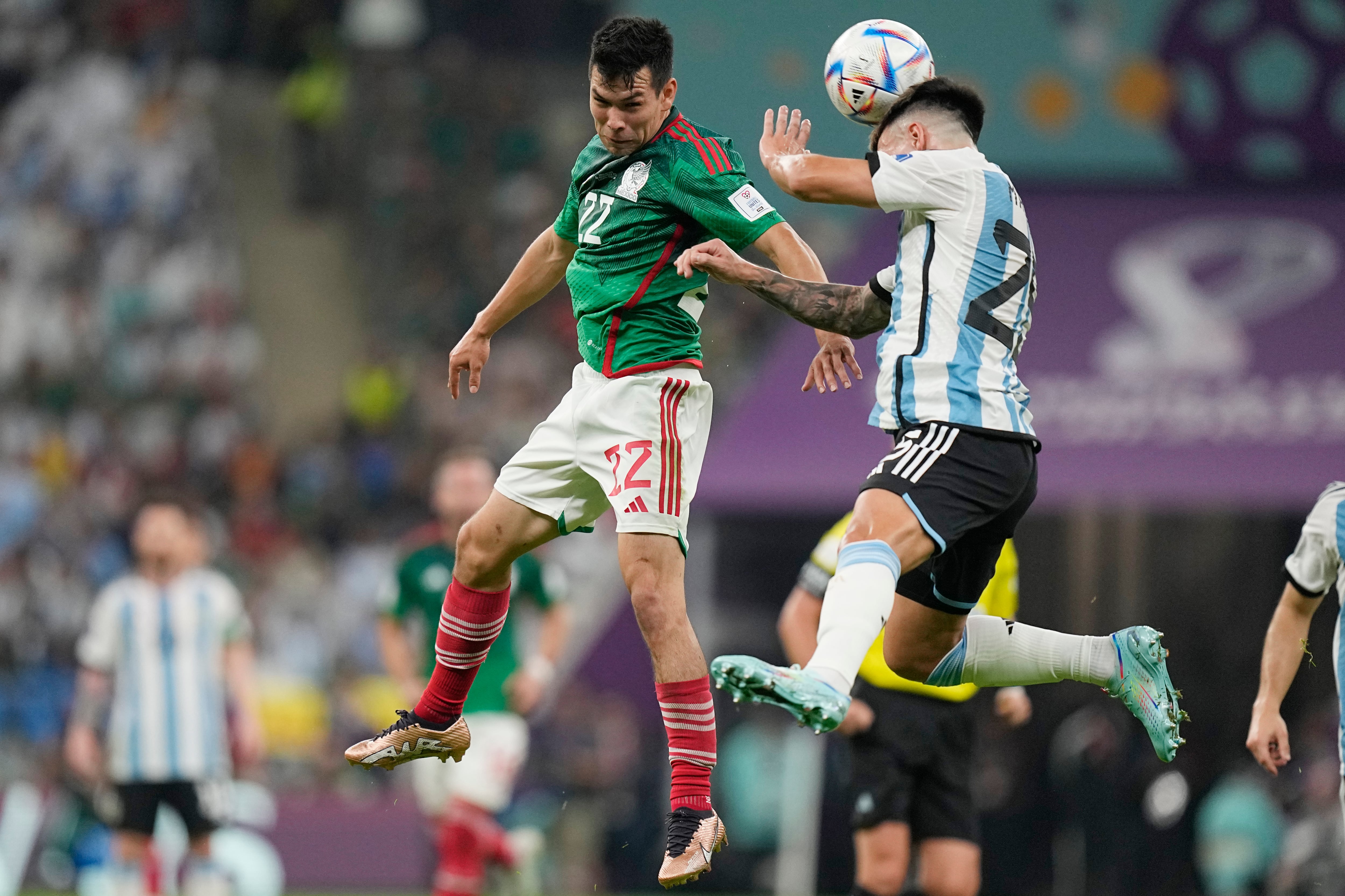 Argentina y México empatan sin goles en la primera mitad del encuentro.