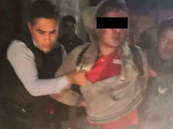 Policías detuvieron al sujeto y lo llevaron al MP.