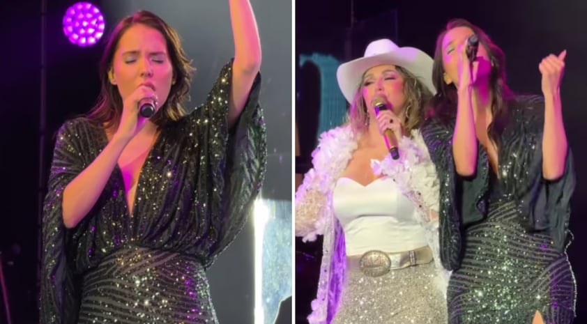 Majo Aguilar canceló un concierto en Morelos